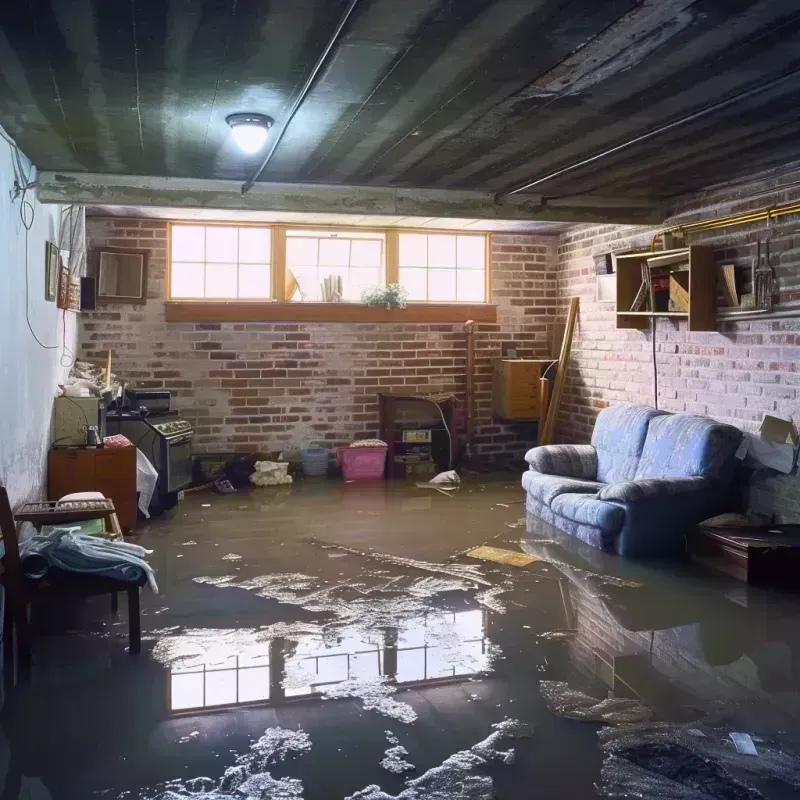 Flooded Basement Cleanup in Ellinwood, KS